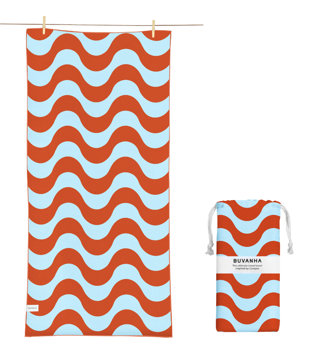 Travel towel - 200x90 cm