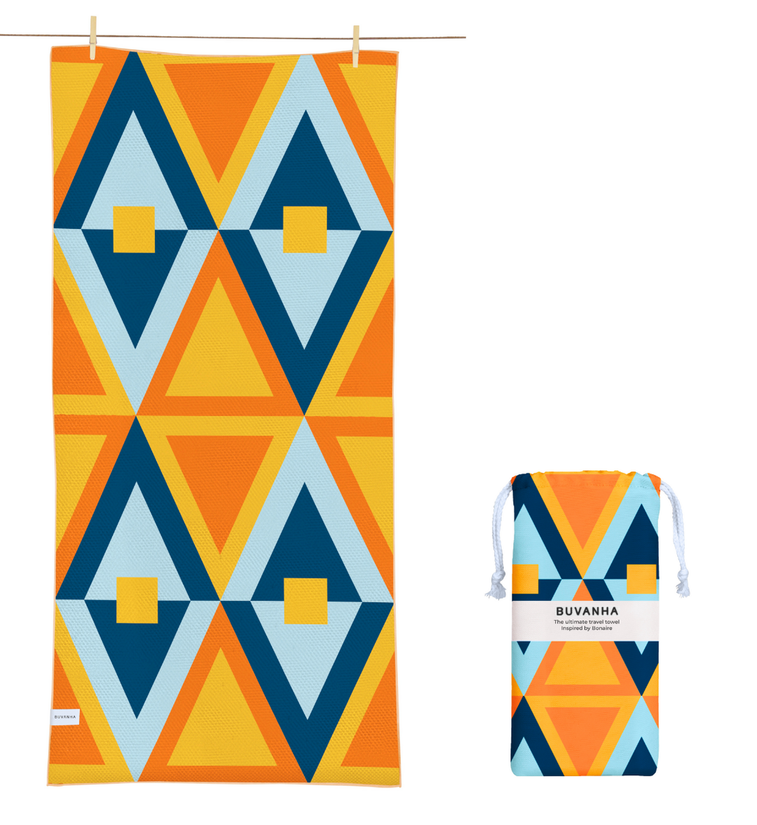 Travel towel - 200x90 cm