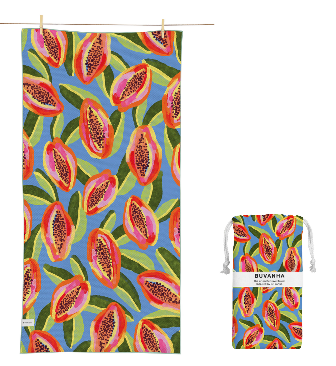 Travel towel - 200x90 cm